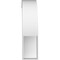 Ekena Millwork 5"W x 16"D x 22"H Standard Heritage Architectural Grade PVC Knee Brace BRCP05X16X22HTG - alternate 3